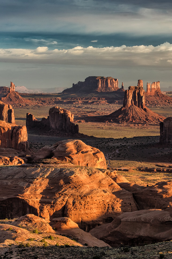 Sunrise In Hunts Mesa, Monument Valley: The Stunning Southwest: In The ...