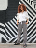 CA-35519--AAMRA-TOP-WHITE--CA-91512--HANSIGNE-TAPERED-TROUSERS--DP-CA-1115C