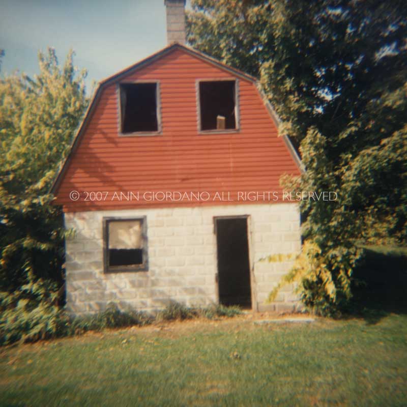 Red Barn.  ag_0000_2018 Color Rights Managed Image Copyright © 2007 Ann Giordano All Rights Reserved