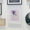 PINK ROSE.  Photogram from the Series, In My Courtyard.  ag_0000_3259 Color Rights Managed Image Copyright © 2014 Ann Giordano All Rights Reserved Installation View from THROUGH the EYES of AN ARTIST Panepinto Galleries at 70 Hudson Street, Jersey City, NJ, October 2017 - May 2018

