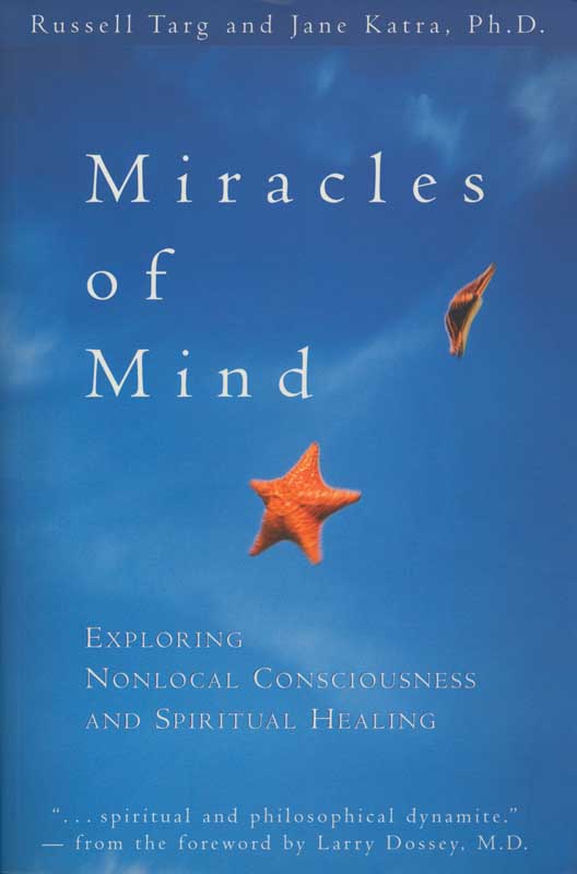 Miracles of Mind, Exploring Nonlocal Consciousness and Spiritual Healing,
Russel Targ and Jane Katra, Ph.D.  New World Library, publisher.  Book jacket photograph,  Two Starfish in air.  ag_0000_1280  Color Rights Managed Image Copyright © 1994 Ann Giordano All Rights Reserved.  For reproduction rights and license fees, please contact licensing at anngiordano.com
