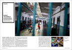 Tearsheets from a documentary series on muay thai in a Thailand prison.