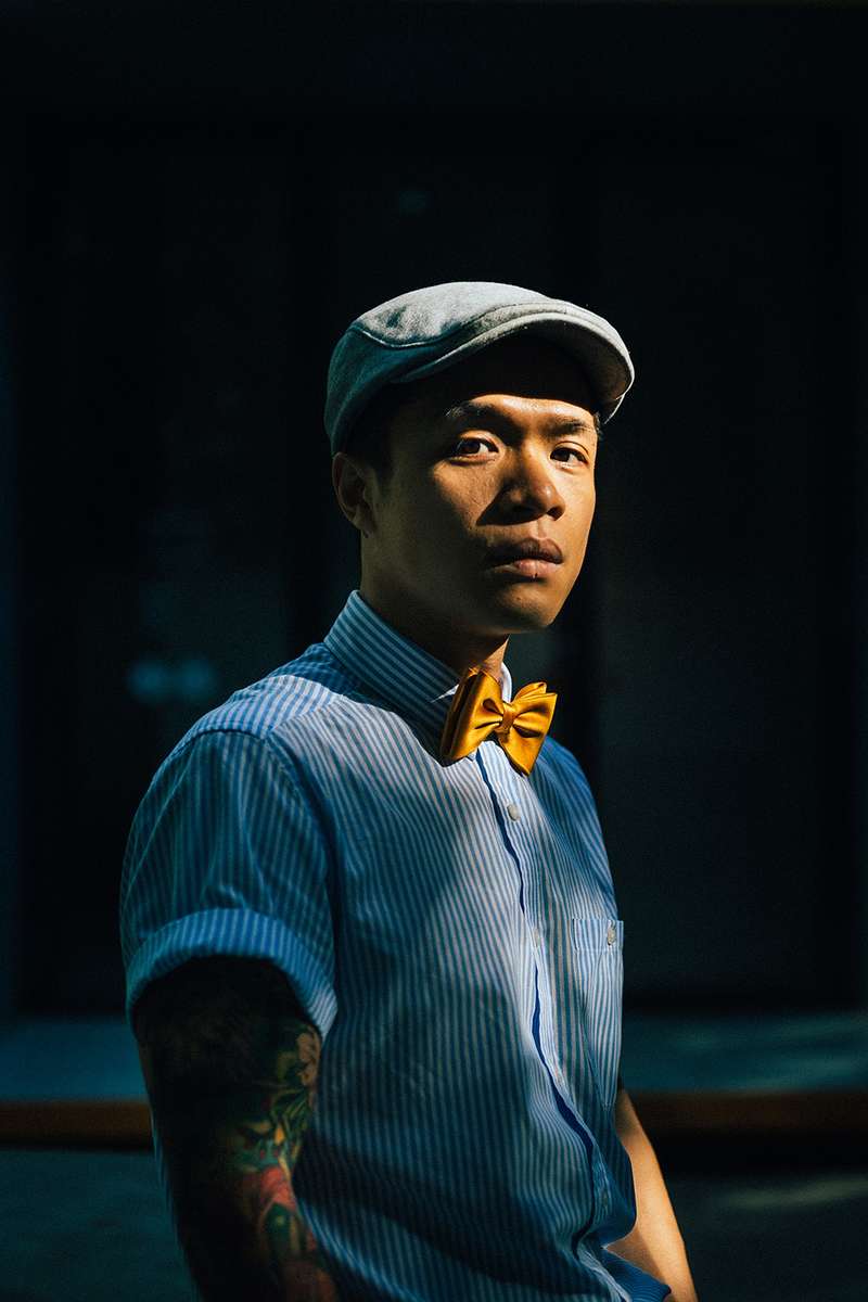 A portrait of Bill Nguyen, an artist, educator, and curator based in Vietnam.