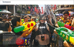 A feature image from the Songkran festival in Bangkok, in GEO Magazine.