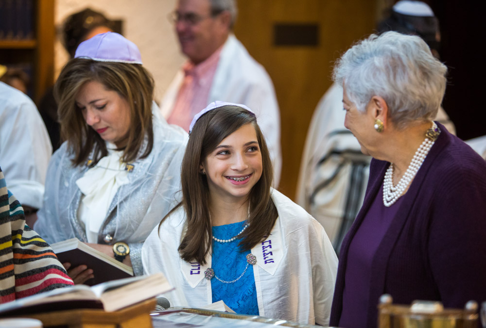 Bat Mitzvah held at Emanu-El synagogue in Charleston, South Carolina.