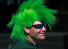 Joseph Golightly wears the green at the 7th annual Asbury Park St. Patrick's Day Parade in Asbury Park.