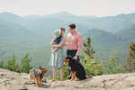 Adirondack mountains wedding vow renewal