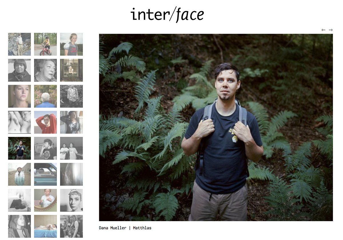 INDI/ VISUALIST, founded by Camilla Anne Jerome (MA) and Alex Friedlander (NY), features its Gallery South online exhibition inter/ face.Juror: David Hilliard