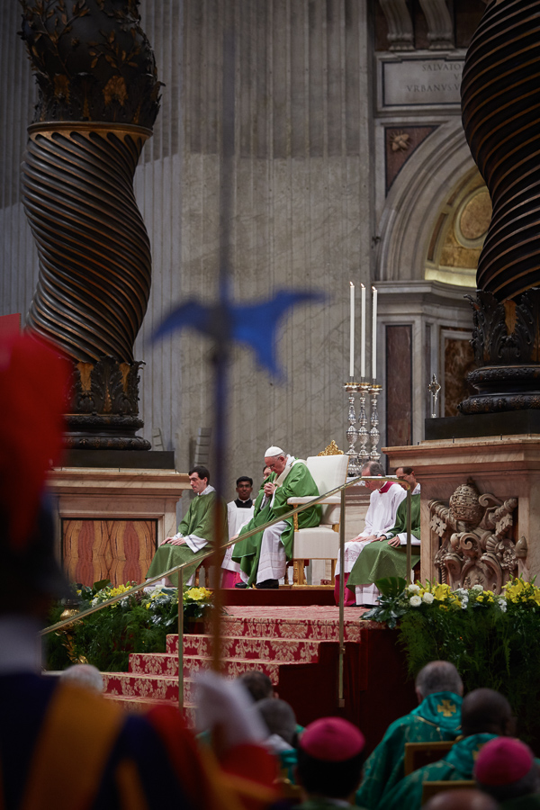 Holy Mass for the opening of the Extraordinary Synod on the family, presided over by the Holy Father Francis
