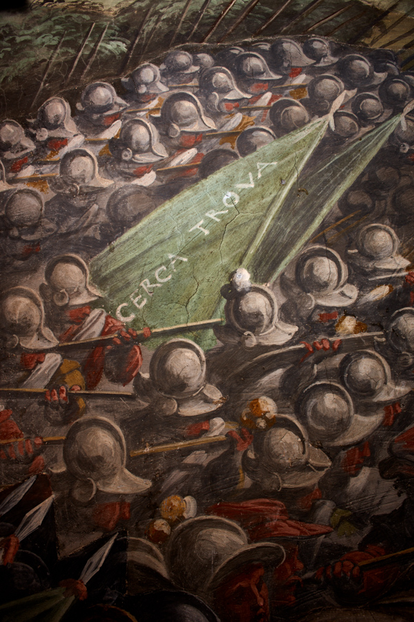 search for the lost da vinci masterpiece Battle of Anghiari in Florence's Palazzo Vecchio
