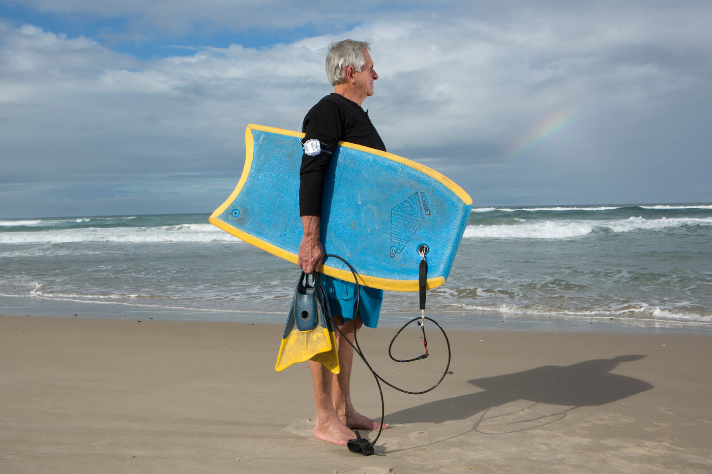 Steve, body surfer, Gold Coast, Australia.