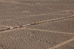 Freight train, Mojave Desert, Nevada.