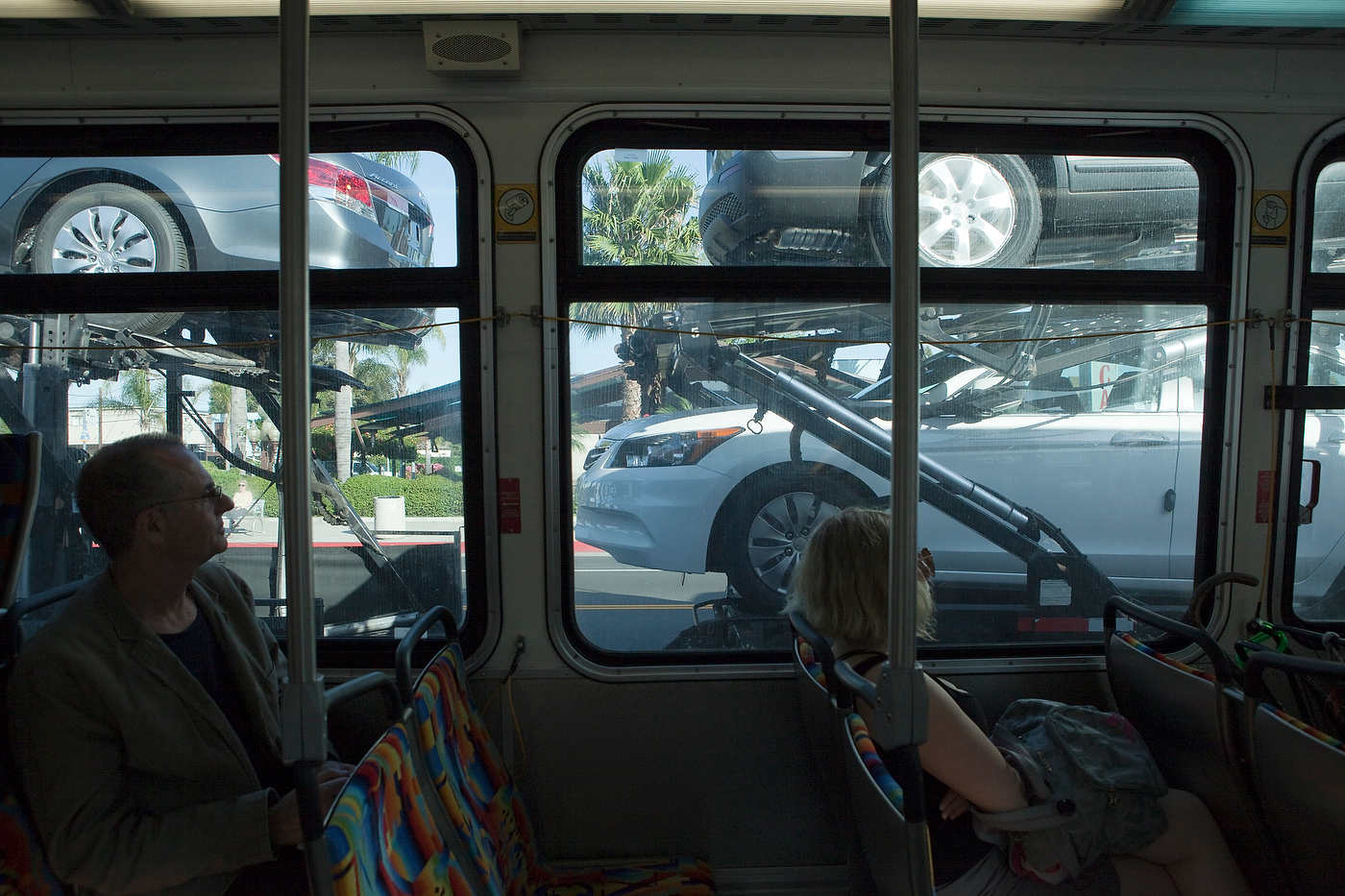 Passengers, Line 704, Santa Monica Boulevard.