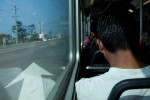 A Latino worker heads to Malibu, Line 534.