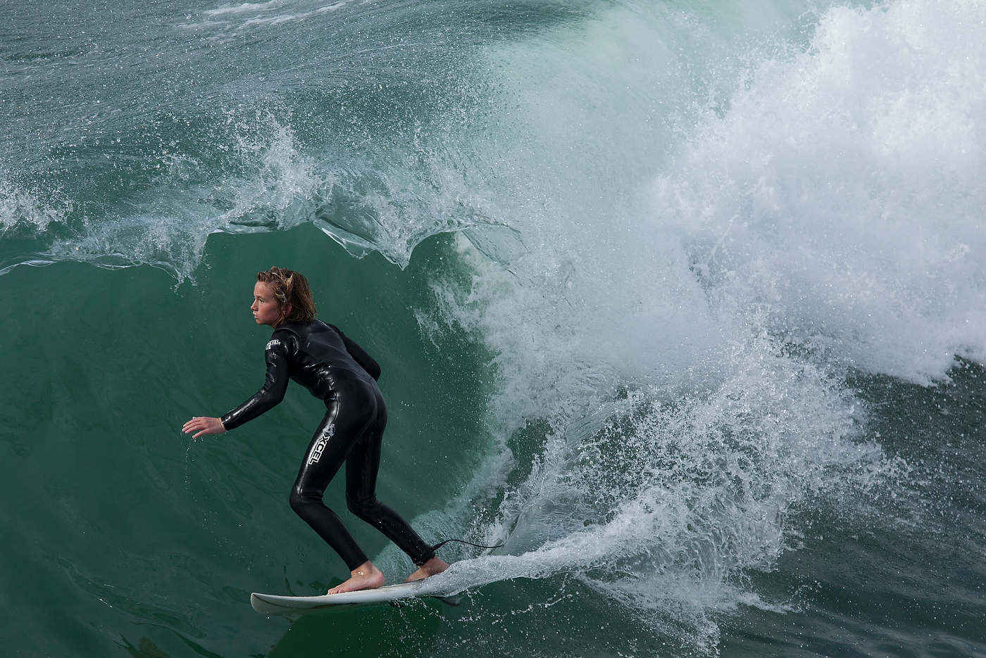 Surfer, Huntington Beach.