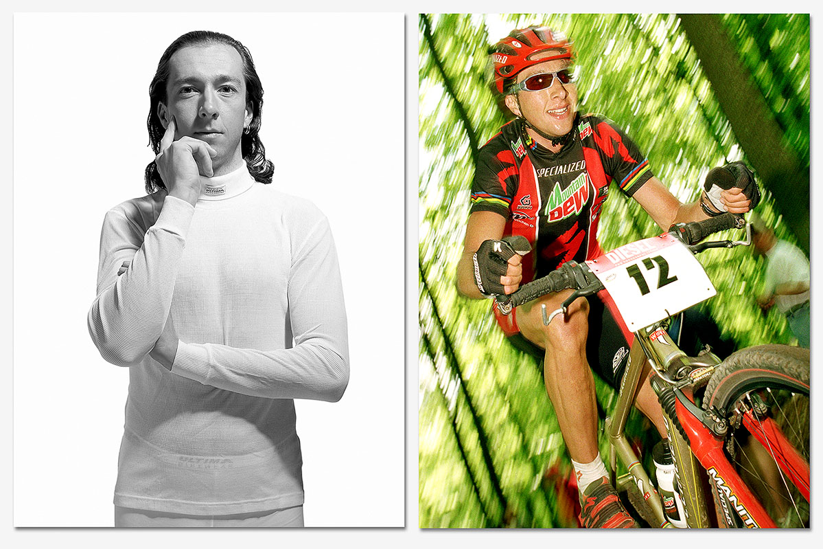 Bart Brentjens, Dutch mountainbike champion and First Olympic mountainbike champion.