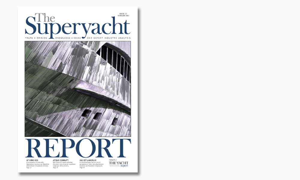Cover {quote}The Superyacht Report{quote}
