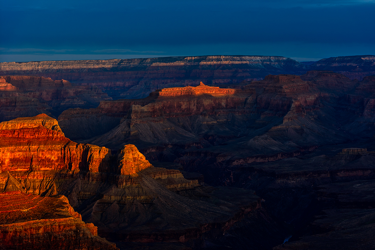 Grand Canyon Mesa, Sunrise Sunrise & Sunset Images Photographs by