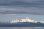 Iliamna is a cone-shaped glacier-covered stratovolcano in the largely volcanic Aleutian Range in southwest Alaska