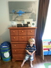 Young Lad with his Starfighter 3' Canvas wrap