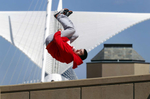 Parkour practitioners see the entire world as a playground. They flip, leap and fly over obstacles, finding joy in the challenge and moving without rules. Wisconsin is home to a growing group of traceurs. 