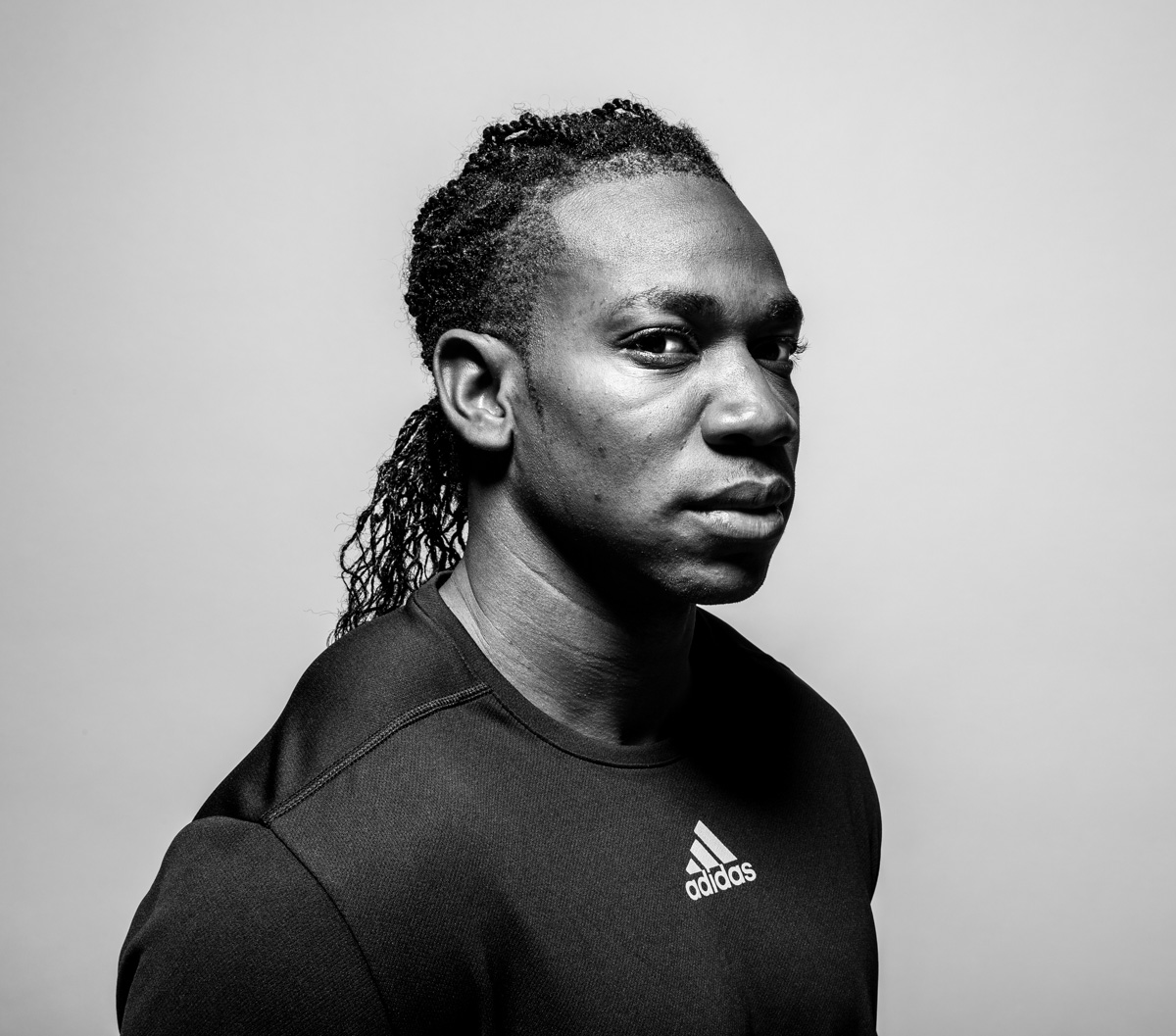 Jamaican Sprinter Yohan Blake.  He is a World and Olympic Champion.  January 21, 2015
