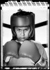 Nicholas Cristian poses at Ardan's Sweet Science gym on July 1, 2005  in Brooklyn, New York. He is nine years old at the time of this photo and has had no amateur fight as of yet. 