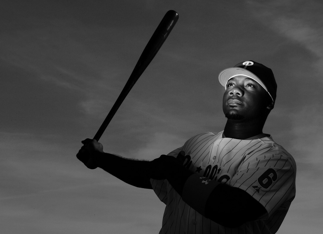 Ryan Howard of the Philadelphia Phillies poses during Photo Day on February 24, 2007  at Brighthouse Networks Field in Clearwater, Florida.