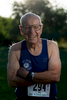 Senior runner Roy Nelson aged eighty six poses for a portrait during the Huntsman World Senior Games on October 10, 2019 in in St.George Utah. 
