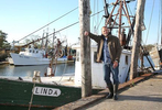 David Goldsmith, Owner of Harbour Trading, at Belford Fishing Coop in Belford, New Jersey.