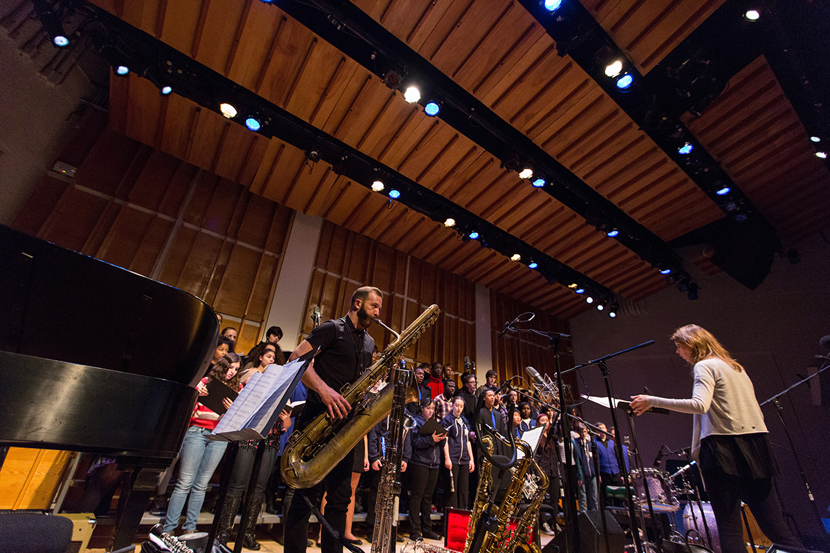 colin stetson and the brooklyn youth chorus