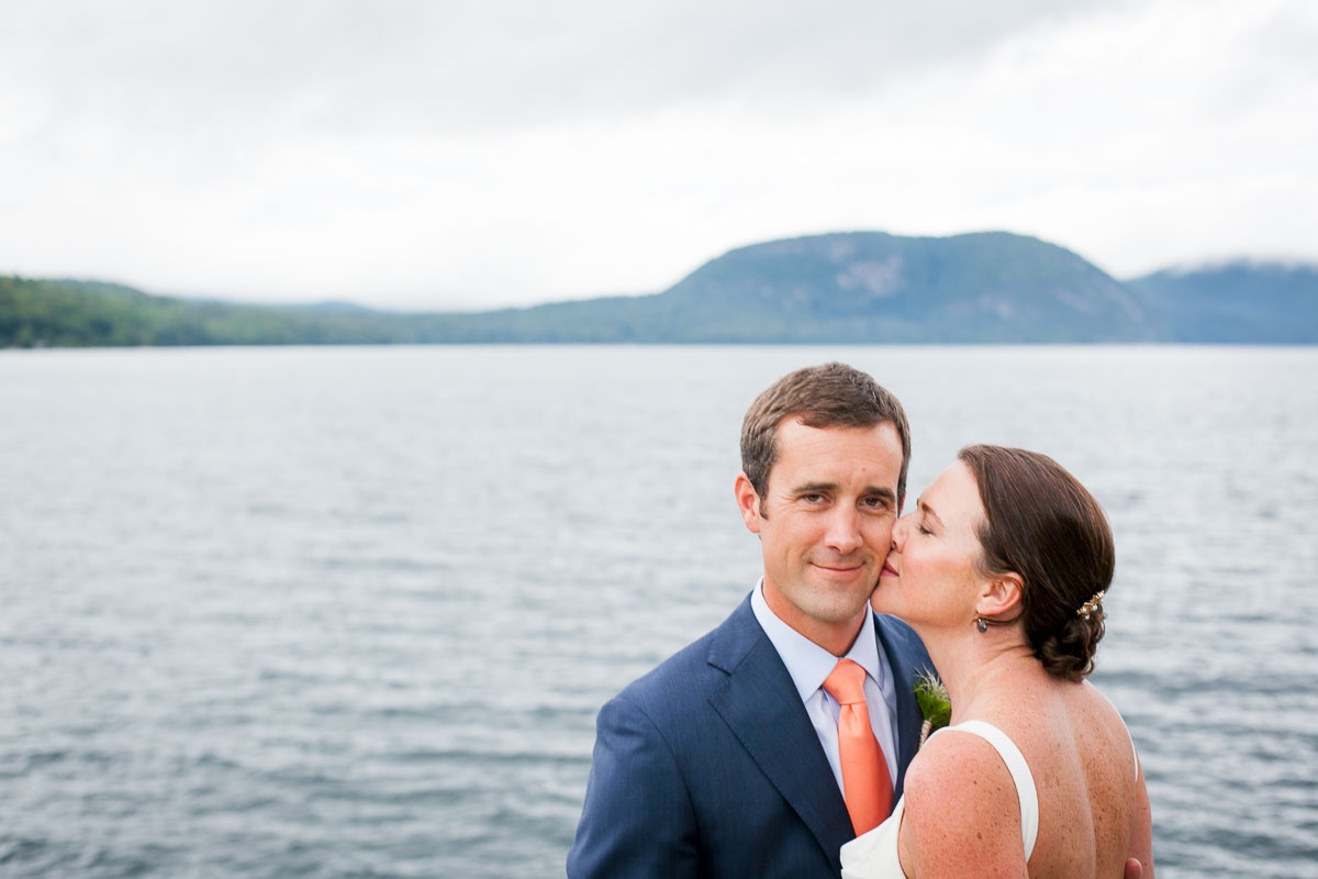 New York Lake Champlain wedding by Eve Event Photography