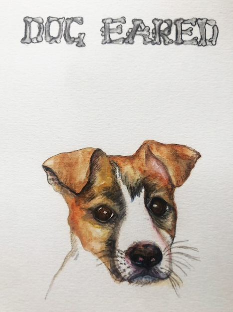 Watercolor on Paper5'x7{quote}{quote}Dog Earred Series{quote} 