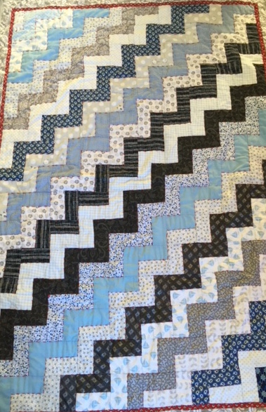 Quilt: Zigzag Cotton and Poly