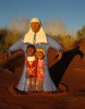 Stories of the stolen generations. Uluru, Australia. Sculptures by Hazel McKinnon. Stories collected and shared by Bob Randall.