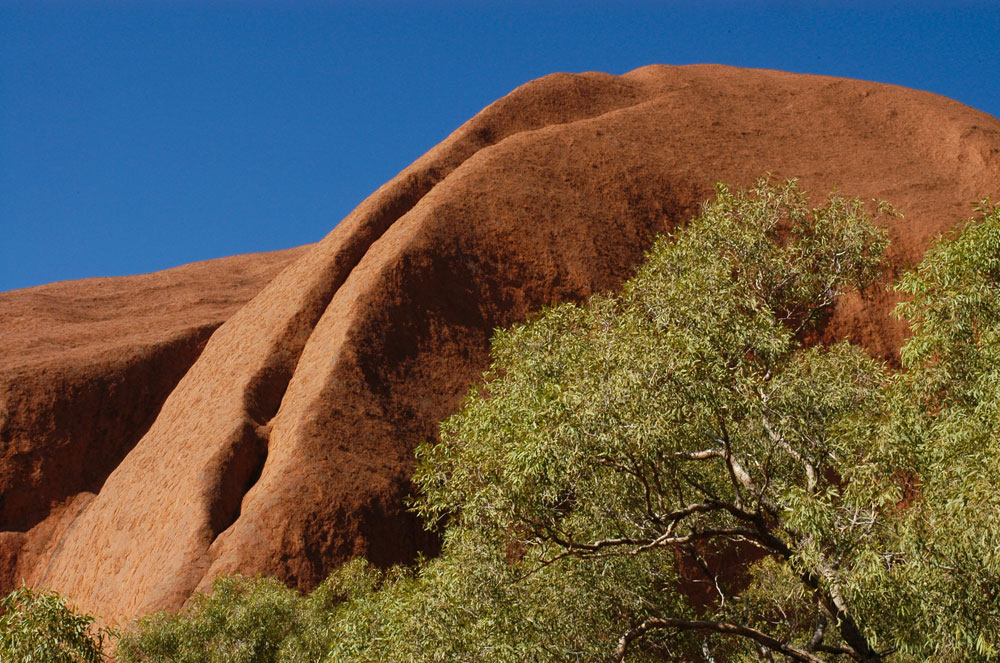 Katju Gorge, at the base of Uluru.