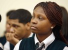 Minority Students listen to speaker at New Jersey Charter Schools Association Convention.