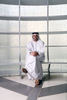 Majid Saif Al Ghurair, the head of the Dubai Shopping Malls Group, the CEO of Al Ghurair Group, and President of Burjuman Shopping Mall, at the Burjuman in Dubai on March 12, 2009.  
