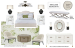 STAGING CONCEPT BOARD FOR BEDROOM #5