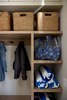 Mudroom organization and cubbies 