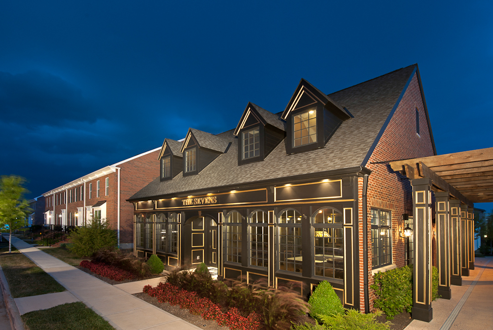 The clubhouse at Bishops Gate by Towne Properties, Mason, Ohio