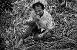 Mr. K. C. in the fruit garden that he and the villagers got as sole compensation for the loss of rice-fields and fishing opportunities. Apart from being far away from the village on the other side of the river, the fruit garden has not proved productive and is now more or less abandoned.
