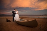 Amazing-Tahoe-wedding-at-sunset-Kings-Beach