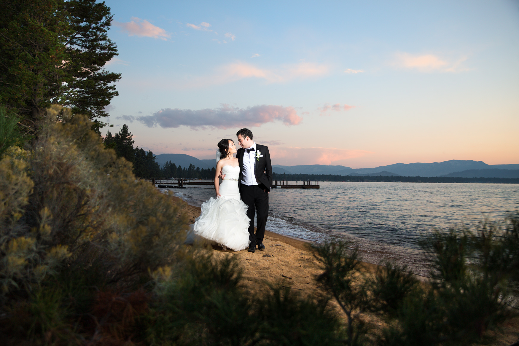                    Edgewood Lake Tahoe Wedding