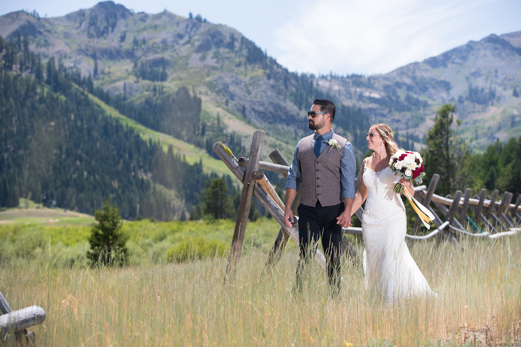 Squaw Valley Summer Wedding Valley Lake Tahoe Brides And Grooms Lake Tahoe Wedding 9545