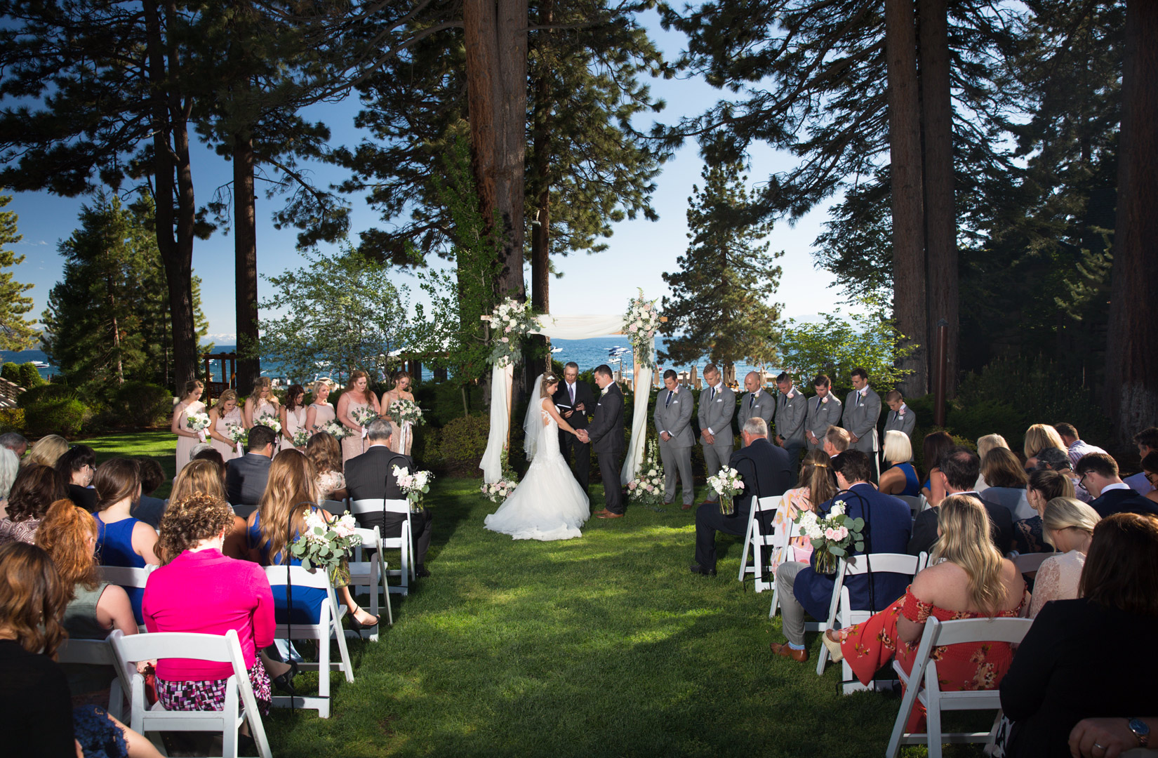 wedding-ceremony-Hyatt-lake-background