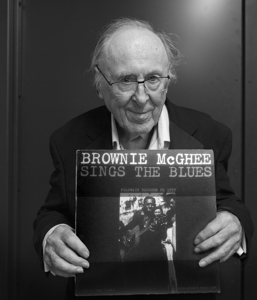 “Everything (every LP)  I think of .. I would think 'Well I'm leaving that other one’.”“I know, but don't worry about that.” - WE“I do!” (laughs) - CBI think I've picked one.. yeah..., yeah..  it's an album by Brownie McGhee.  Brownie McGhee - great Blues artist. He toured Britain and Europe with us and his working partner Sonny Terry played the harmonica, Brownie played the guitar, wrote the songs, and they toured with us, it's a wonderful memory. We've worked with a lot of Blues people.  When they went back to America Brownie McGhee was scheduled to make a recording with a label called Folkways - very important label at that time which now belongs to the Library Of Congress.  And he made a recording called 'Memories of My Trip‘ - it was a song about my band! It was very funny because the people who actually put the record together Folkways were used to dealing with people with all kinds of voices ... they got all our names wrong.  The text - it was printed, and it didn't make any sense .. they had the names all wrong. For me it's a great souvenir because it's the only one of the Americans, and we've played with all kinds of people, who really kind of were interested totally in what we did. But then Brownie McGhee was unusual you see. He also came from the South and Brownie went to college, Brownie did English literature and his favourite author .... what's the poem .. Kipling... 'If'.  Now Kipling was not a left winger (laughs) I mean he wasn't a bad man really but he was part of the establishment you know - the colonies and so on but Brownie could recite and he actually wrote a song which is based on the principle on rhyming in the way that  'If' does.... see? It was so nice because we'd played with Muddy Waters and all kinds of people who were very very important and who were very nice and we enjoyed playing with him.  Back in America one time I played as a member of his band, he invited me as a member of his band at some gigs and I worked with Dr. John on recording I've done a lot of things with some very talented people, but Brownie was very special because he actually was thinking about it in a nice way - you know.”Chris Barber: The Sage, Gateshead, 6th April 2018