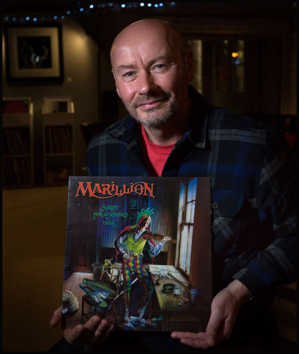 “The album is Script for a Jester’s Tear by Marillion.This is one of the first five albums I bought. The first was Pictures of Matchstick Men by Status Quo.Intersting album but it didn’t take me to the places that Script for a Jester’s Tear has.This album came out in 1983 and I’ve made so many lifetime friends through Marilliion.I’m not a Marillion geek I just happen to have other friends who have the same passsion We’ve been to so many Marillion gigs and Fish conventions in different parts of the world and it’s just one of those albums that catalyses us all together. It’s all about friendship and it’s all about people and catalysing I remember buying it in John Menzies on Annan High Street for £5.99 - which was quite alot of money in those days.As I say it’s catalysing people.”One LP Session: Dave CameronSession date: 2nd December 2021Location: Loud & Clear, EdinburghArtist/ensemble: MarillionRecording Title: Script for a Jester’s TearReleased: 13th March 1983Recorded: December 1982 – February 1983Studio: Connecticut Recording StudioLength: 46.45Label: EMIProducer: Nick Tauber