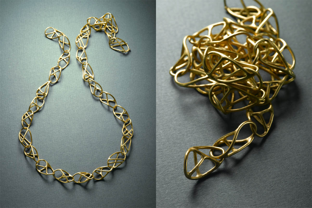 22 karat gold necklace.
