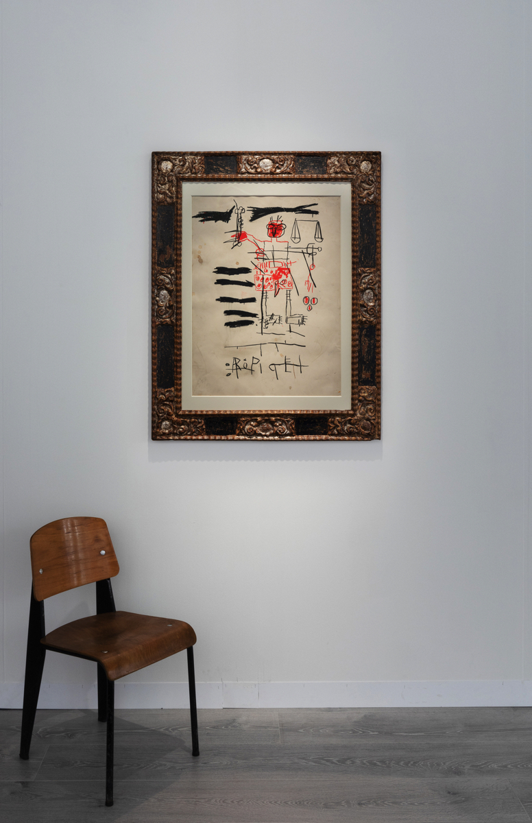 JEAN-MICHEL BASQUIAT (1960-1988)Oilstick on paper76 × 56 cmUSD 1,850,000 
